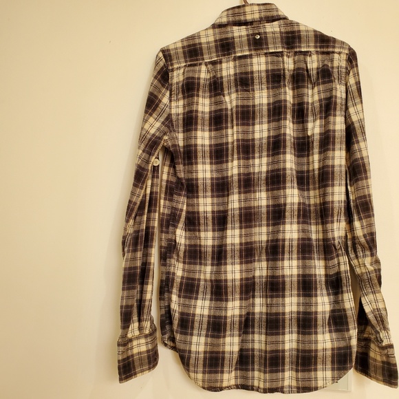 Super dry flannel button-down shirt - Picture 2 of 4